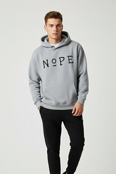 UNCİA OUTDOORS Φούτερ Unisex με στάμπα με κουκούλα