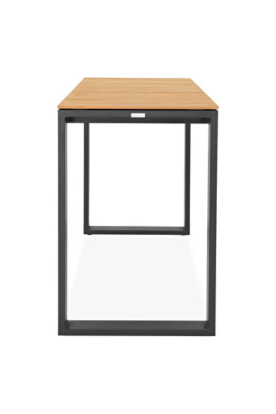 Maison Mex Garden/Patio Bar Table, FERMO, L.170 l.70 H.109 cm, anthracite/