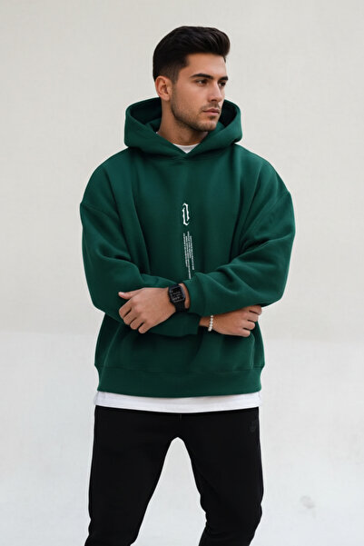 UNCİA OUTDOORS Φούτερ Unisex με στάμπα με κουκούλα