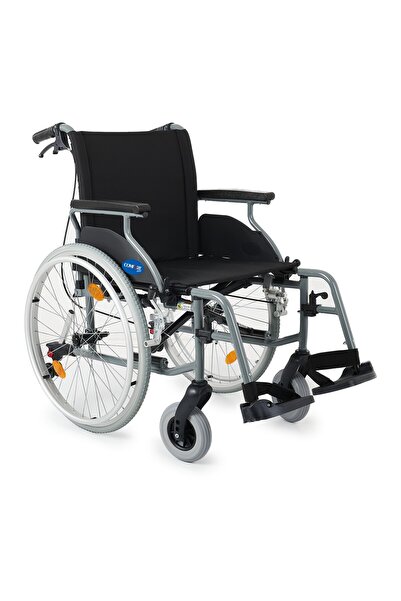 Comfort Plus Hafif Alüminyum Tekerlekli Sandalye | Katlanır ve Refakatçi Fren...