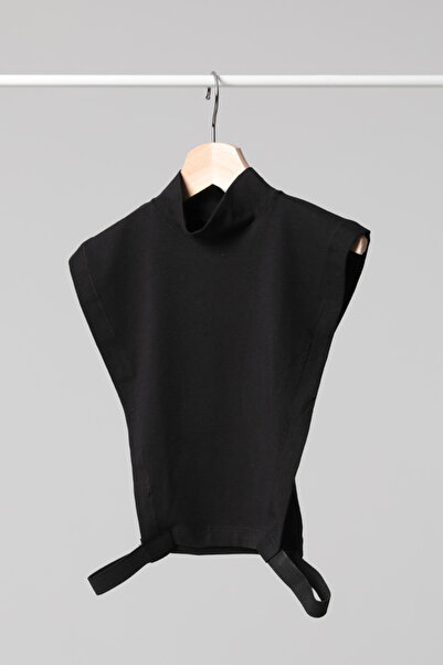 ipekistanbul Penye Tesettür Boyunluk - %100 Pamuk - Siyah