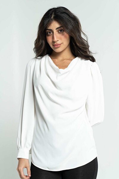 DALYDRESS Solid Long-Sleeve Top