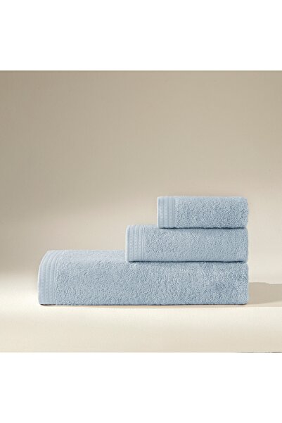 Linens Cozy Bambu 30x45 cm El Havlusu Mavi