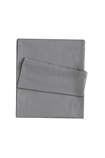 Linens ملاءة سرير من الساتان القطني مقاس كينج من ميكس آند ماتش