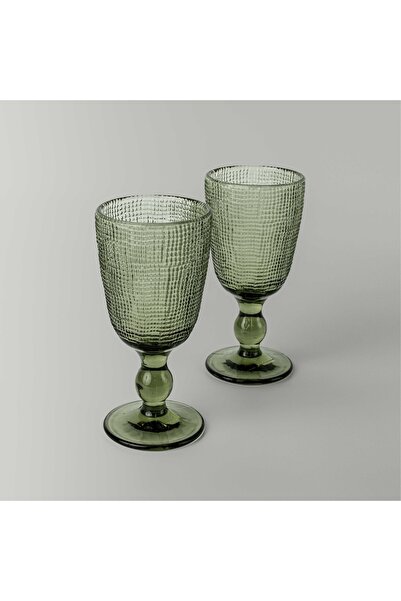 Linens Carrie 2'li Kadeh Yeşil