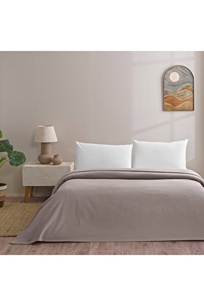 Linens Monty Pamuk Çift Kişilik Pike Vizon