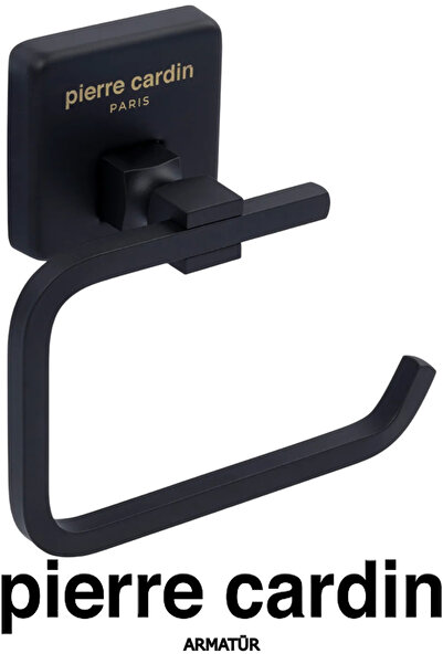 Pierre Cardin Римський відкритий паперовик чорний – туалетний паперовик, аксе...