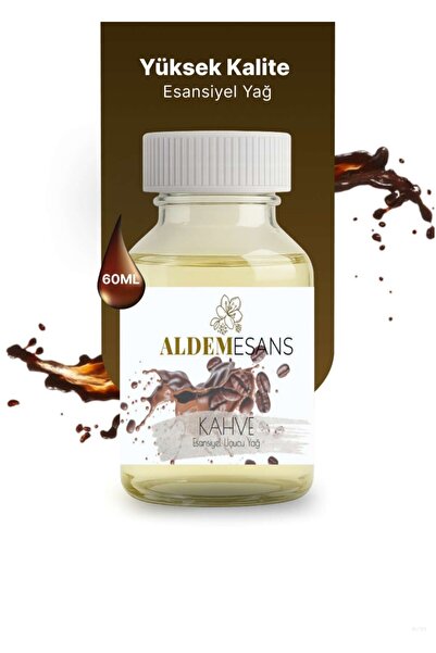 ALDEM Kahve Esansı Mum Sabun Oda Kokusu Workshop Esansı 60 ml