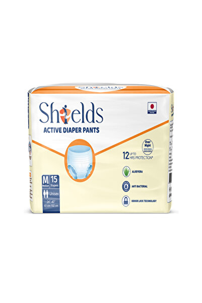 SHIELDS حفاضات نشطة للبالغين، سراويل قابلة للسحب، فائقة الامتصاص، مانعة للتسر...