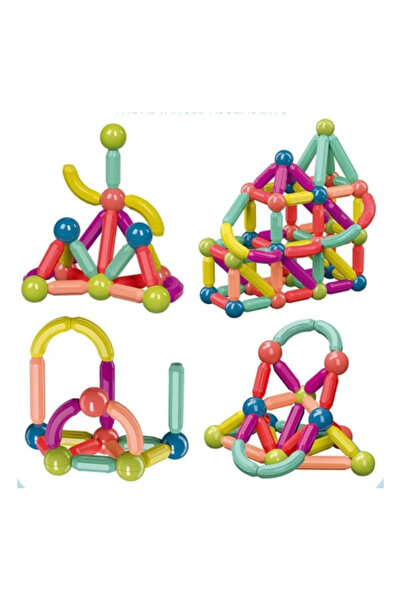 OEM Building set with 42 magnetic pieces for children, Magnetic Sticks, Multicolor, 3+