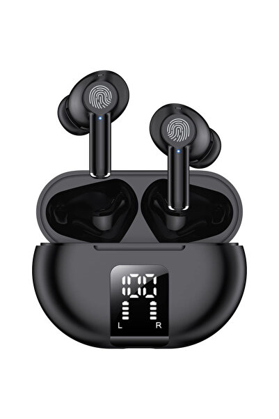 Whimlets Căști Bluetooth fără fir, sunet stereo HiFi, izolare fonică, rezistență la apă IPX7, 30 de ore de redare