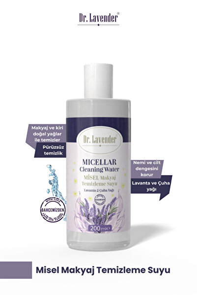 Dr.Lavender Lavanta & Çuha Yağlı Micellar Makyaj Temizleme Suyu Tüm Cilt Tipl...