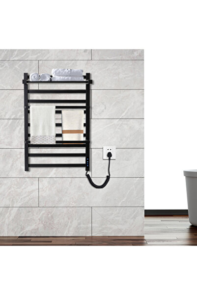 Trendy's Ηλεκτρική κρεμάστρα για πετσέτες TRENDYS, 50 x 75 cm, ψηφιακή, ματ μ...