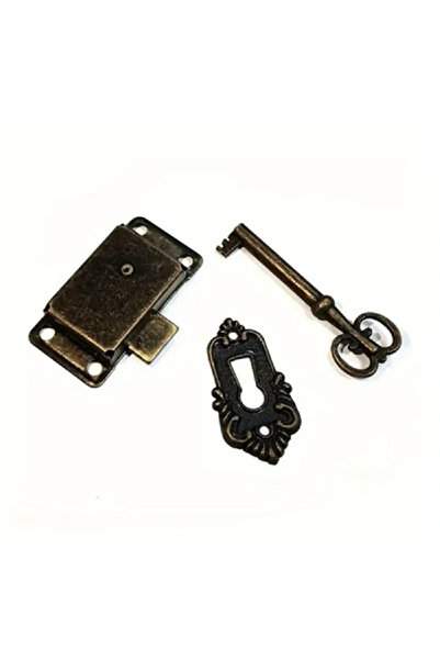 Choice Golden 1pc Antique Iron Door Lock Drawer Jewelry vintage Wood Box Cabinet Wardrobe Cupboard Door acc