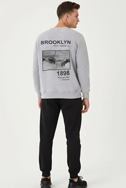 UNCİA OUTDOORS Unisex Oversize Εμπριμέ Μπλούζα