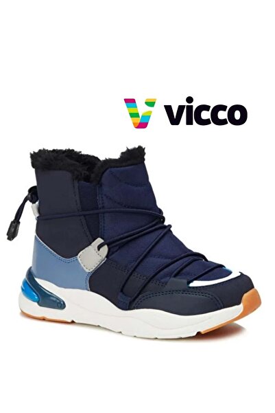Vicco 943.f21k.368 Ботуши за момче Pablo Filet Phylon Snow Navy Blue
