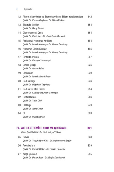 Güneş Tıp Kitabevleri Kırık Ve Çıkıklar El Kitabı