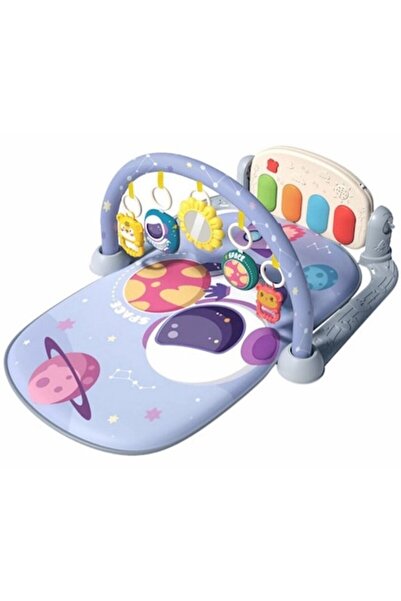 SOLTOY Centru de activitati cu pian 5 in 1 pentru dezvoltarea musculaturii pi...