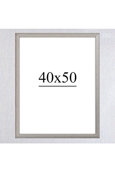 AS TİCARET 40x50 Çerçeve ( Postersiz ) - gümüş