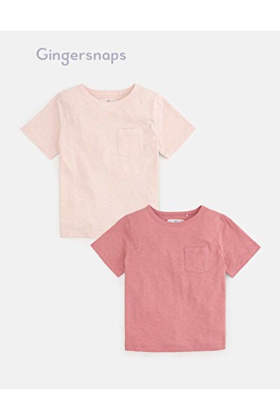 Gingersnaps Boys' Short Sleeve Cotton T-Shirt with One Pocket