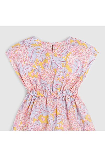 Gingersnaps Girls' Short Sleeve Printed Dress