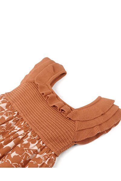 Gingersnaps Girls' Layered Shoulder Dress