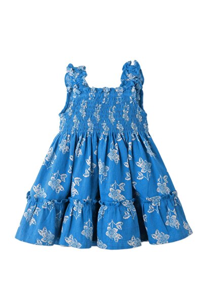 Gingersnaps Girls' Ruffled Shoulder Baby Dress