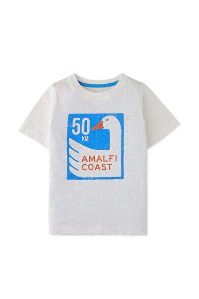 Gingersnaps Boys' Short Sleeve T-Shirt with Front Print