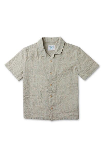 Gingersnaps قميص بولو منسوج بأزرار للأولاد