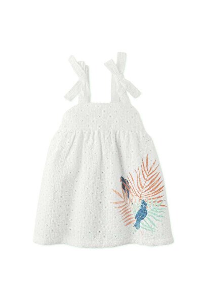 Gingersnaps Girls' Side-Printed Baby Dress
