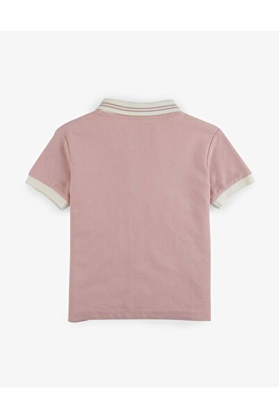 Gingersnaps Boys' Solid Polo T-Shirt with Elastic Collar