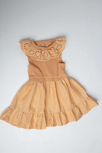 Gingersnaps Girls' Flared Hem Puff Sleeve Dress