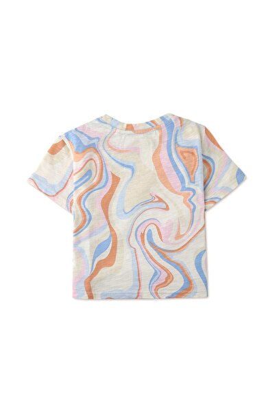 Gingersnaps Boys' Colorful Short Sleeve T-Shirt with Round Neck