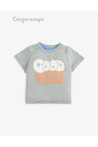 Gingersnaps Infants' Summer T-Shirt for Boys with Round Neck