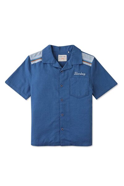 Gingersnaps Boys' Plain Short-Sleeve Shirt with Front Pocket