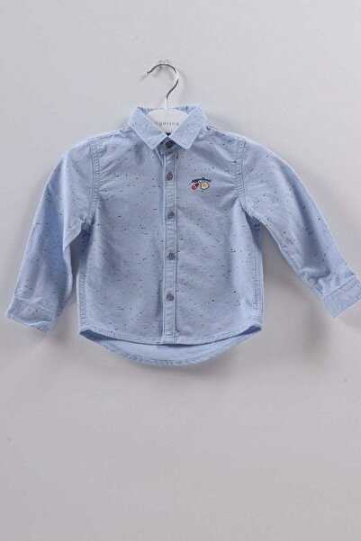 Gingersnaps قميص مطبوع بأكمام طويلة للأولاد