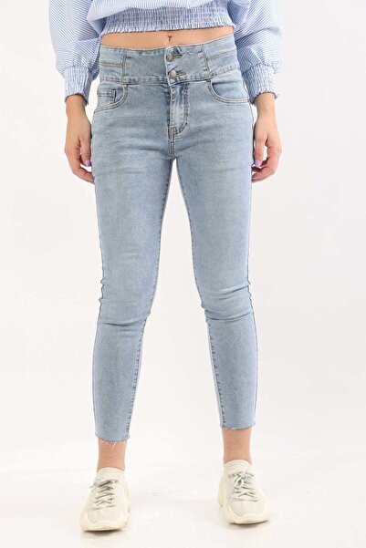 mica Skinny High-Waist Pants