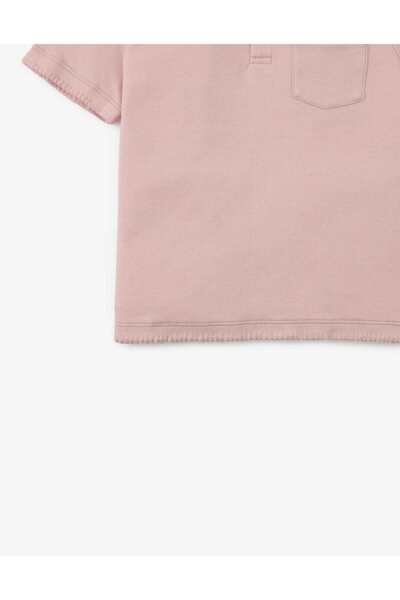 Gingersnaps Solid Color Short Sleeve Pocket T-Shirt for Boys