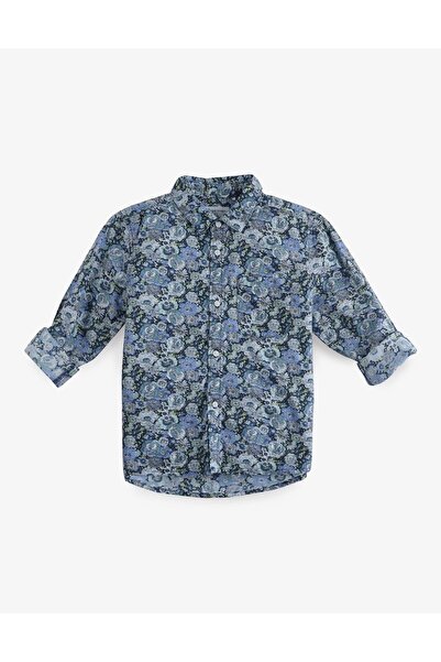 Gingersnaps Boys' Long Sleeve Printed Shirt