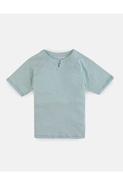 Gingersnaps Boys' Plain Summer V-Neck T-Shirt
