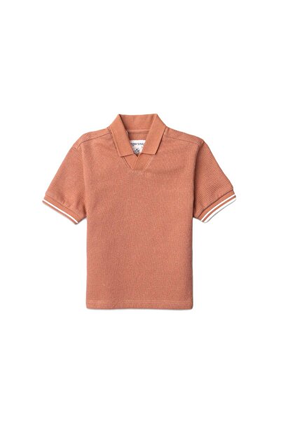 Gingersnaps Boys' Solid Short Sleeve T-Shirt
