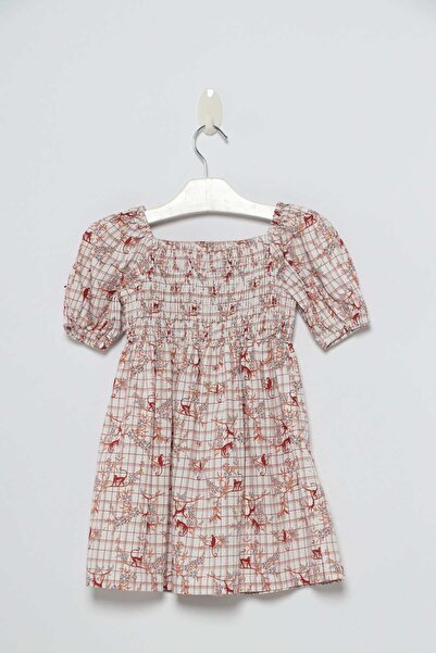 Gingersnaps Girls' Short Sleeve Square Dress