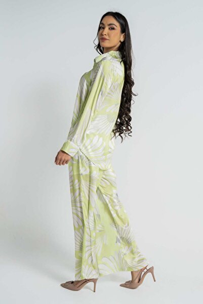 Nichii Women's Floral Long Trousers