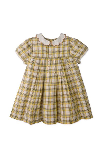 Gingersnaps Girls' Baby Dress with Checkered Pattern