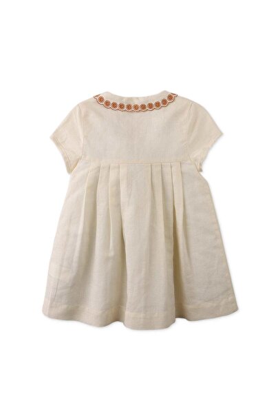 Gingersnaps Girls' Solid Print Baby Dress