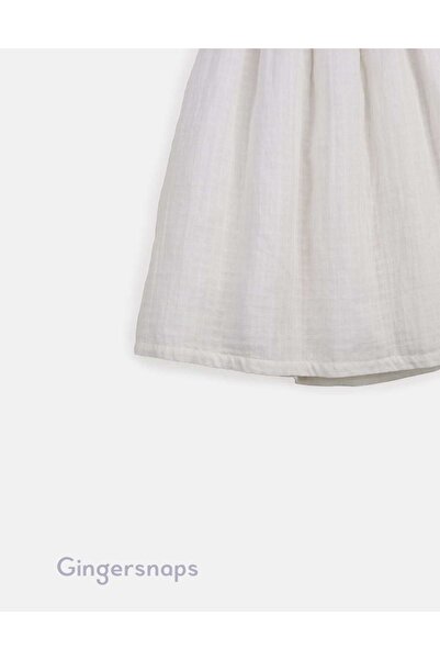 Gingersnaps Girls' Short Sleeve Gathered Dress, Flared Skirt