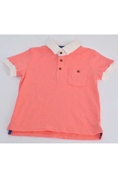 Gingersnaps Boys' Plain Polo T-Shirt with White Collar