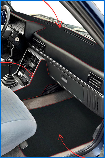 TUSBA MARKET Renault Broadway R9 / 11 Spring Fairway Oto Halı Paspas & Torpid...