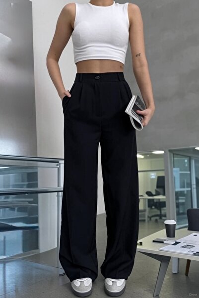 Two Two بنطلون بقصة واسعة تقليدية من Palazzo