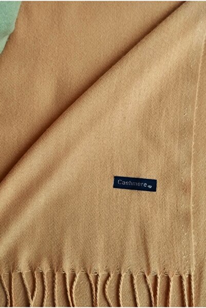 OEM Set eșarfă din cașmir galben-muștar cu beretă asortată în stil francez, 200 x 75 cm